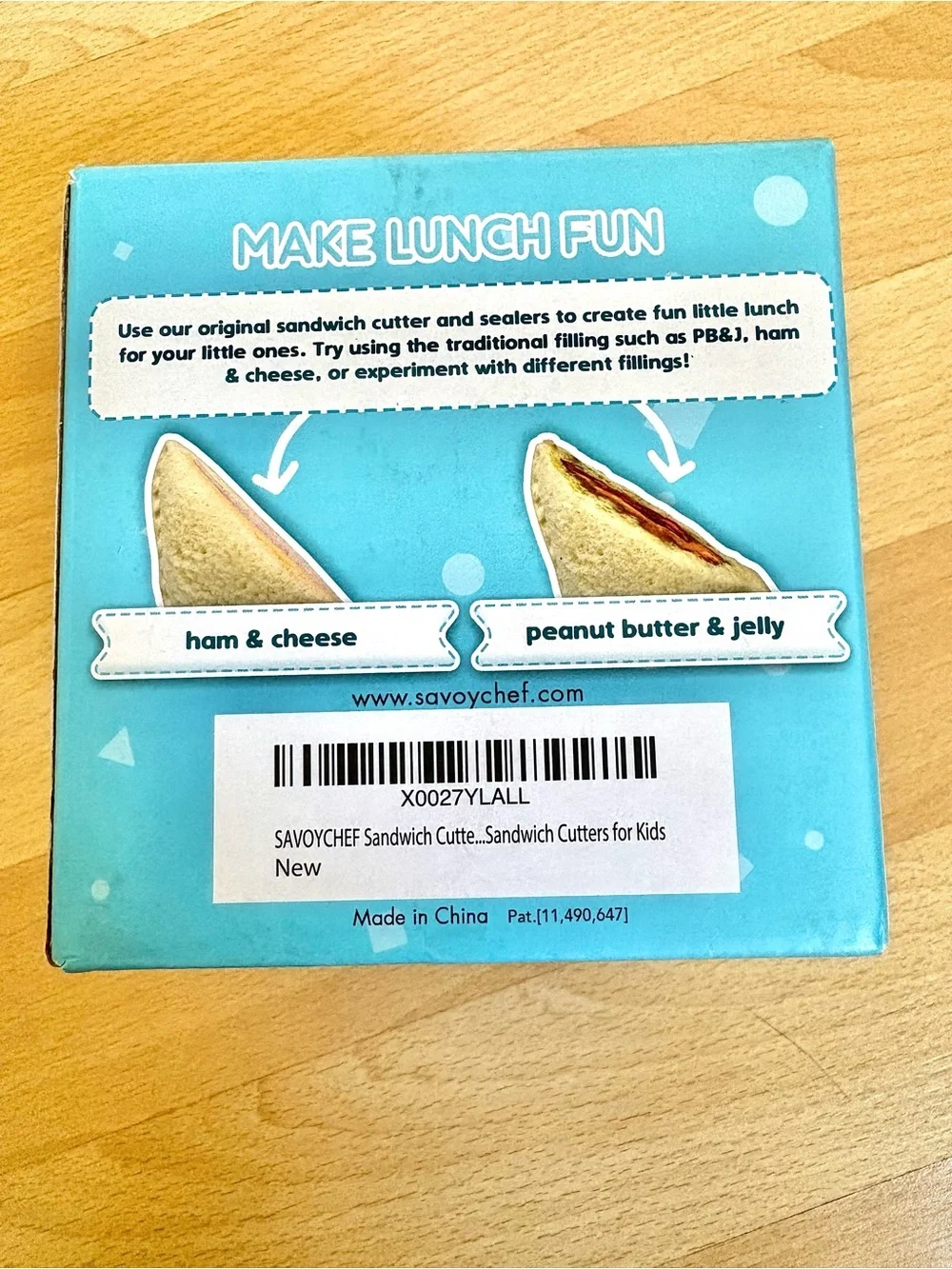 Sandwich Cutter & Sealer B’Wiched Crustless Sandwich Maker | Make Lunches Fun!
